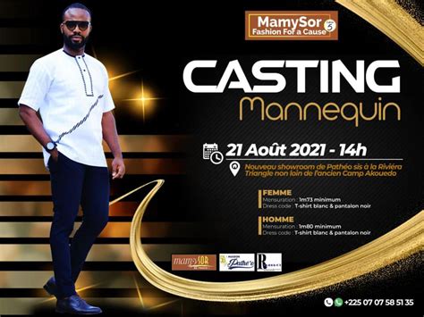 Le Site N°1 Africain International de castings et recrutements ...